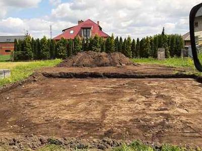 widok z koparki
